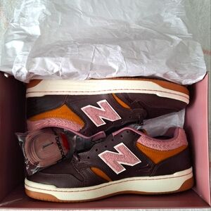 New Balance x 303 Boards x Jeremy Fish 480 Numeric Silly Pink Bunnies size 8